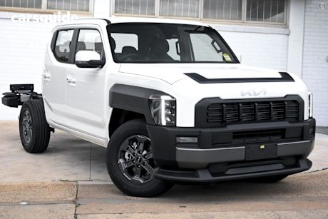 White 2025 Kia Tasman Ute Tray SX 4X4