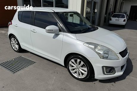 White 2014 Suzuki Swift Hatch GL NAVIGATOR F