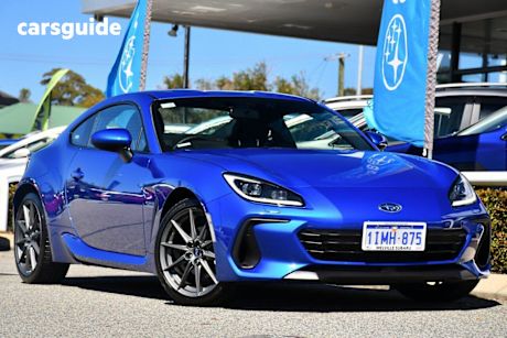 Blue 2024 Subaru BRZ Coupe S R
