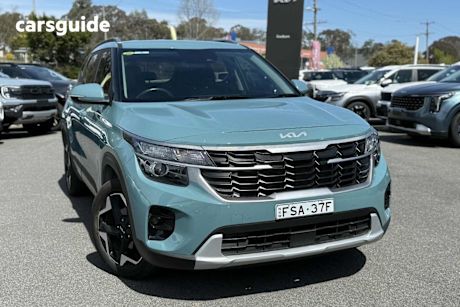Blue 2023 Kia Seltos SUV SPORT+ F