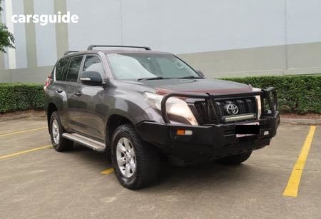 Grey 2015 Toyota Landcruiser Prado SUV GX 4X4