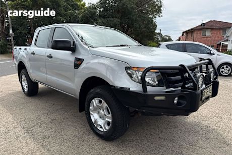 Silver 2012 Ford Ranger Ute Tray XL HI-RIDER R
