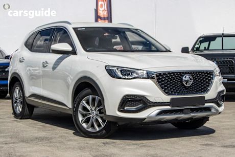 White 2022 MG HS Plus EV SUV EXCITE F