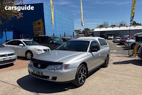 Silver 2004 Holden Commodore Ute Tray VYII
