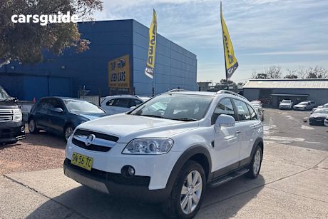 White 2010 Holden Captiva Wagon Lx (4X4)