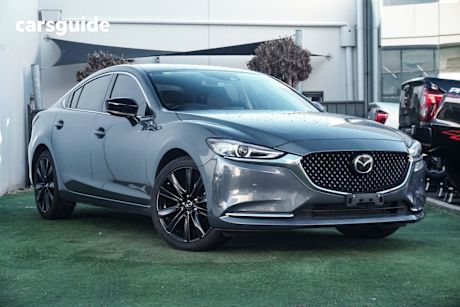 Grey 2021 Mazda Mazda6 Sedan GT SP F