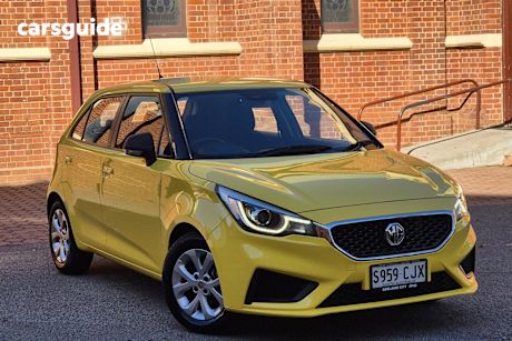 Yellow 2020 MG MG3 Hatchback Core