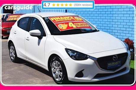 White 2017 Mazda Mazda2 Hatch NEO F