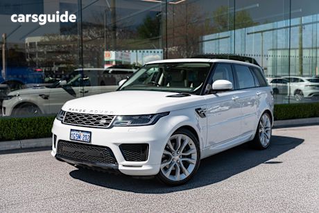White 2018 Land Rover Range Rover Sport Wagon Sdv6 Se