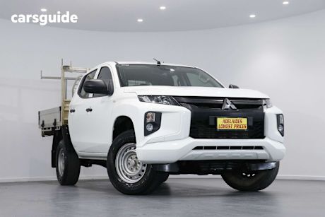 White 2020 Mitsubishi Triton Ute Tray GLX ADAS R