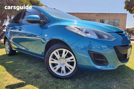Blue 2013 Mazda 2 Hatchback Neo