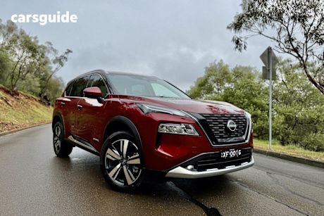 Red 2024 Nissan X-Trail Wagon Ti (4Wd) E-Power (Hybrid)