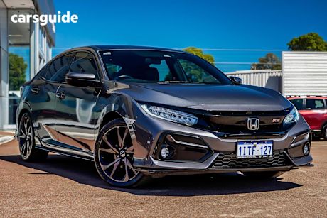 Grey 2021 Honda Civic Hatch RS F