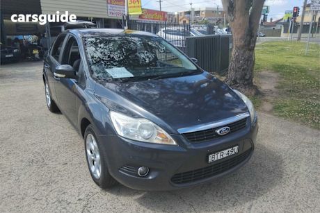 Grey 2010 Ford Focus Sedan LX F