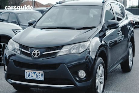 Black 2013 Toyota RAV4 SUV GXL F