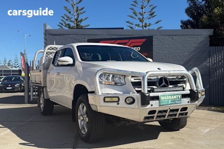 White 2019 Mercedes-Benz X250 Dual Cab Pick-up D Progressive (4Matic)