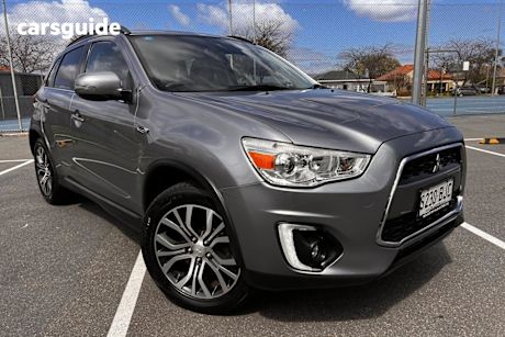 Grey 2015 Mitsubishi ASX Wagon Ls (4Wd)