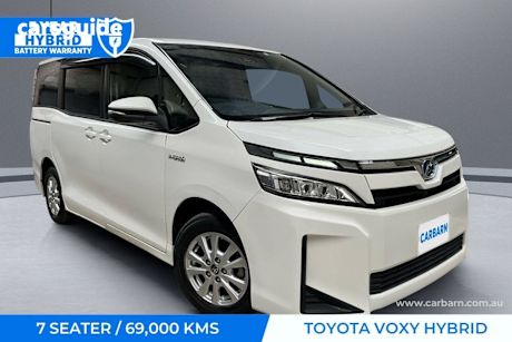 White 2020 Toyota Voxy OtherCar HYBRID X