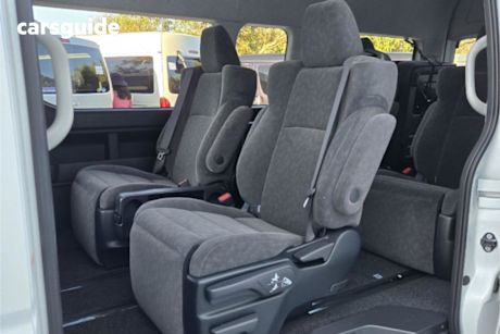 White 2024 Toyota HiAce Commercial WAGON G VIP CABIN