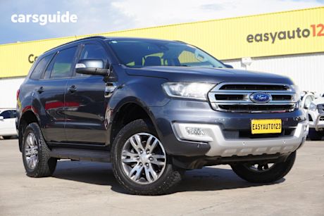Blue 2016 Ford Everest Wagon Trend