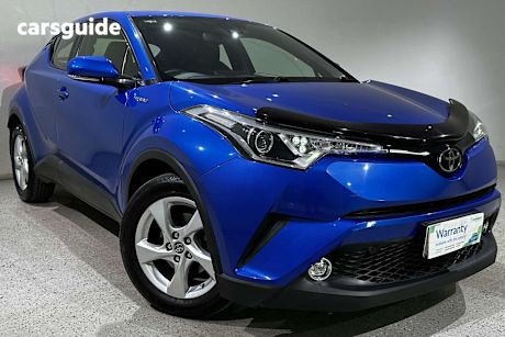 Blue 2019 Toyota C-HR SUV F