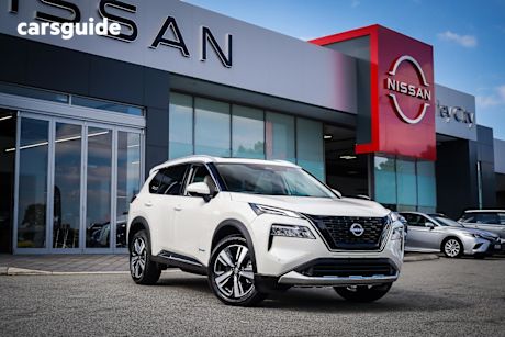 White 2025 Nissan X-Trail Wagon Ti (4Wd) E-Power (Hybrid)