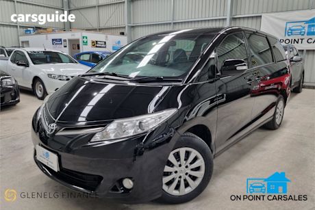 Black 2016 Toyota Tarago SUV GLI F