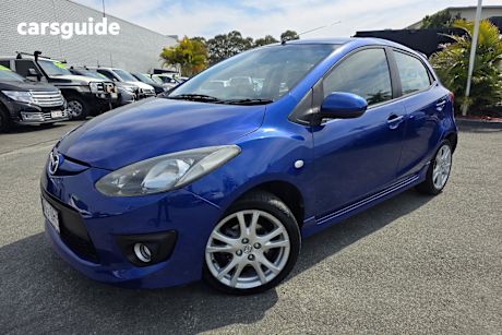 Blue 2008 Mazda Mazda2 Hatch GENKI F