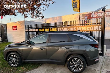 Grey 2023 Hyundai Tucson Wagon Elite (Fwd)