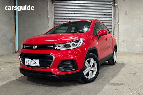 Red 2017 Holden Trax SUV LS F