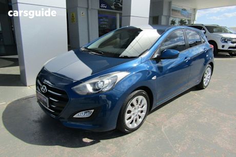 Blue 2015 Hyundai I30 Hatchback Active