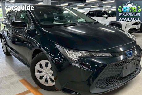 Black 2021 Toyota Corolla SUV TOURING (HYBRID)