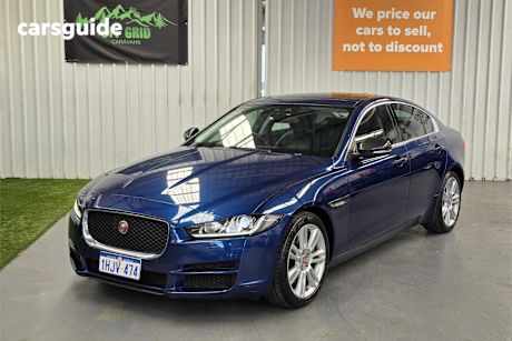 Blue 2016 Jaguar XE Sedan 20T Prestige