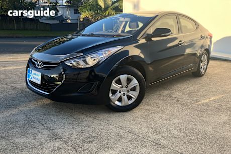 Black 2012 Hyundai Elantra Sedan Active
