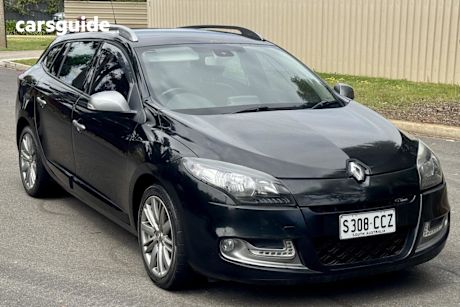 Black 2013 Renault Megane Hatchback Gt-Line