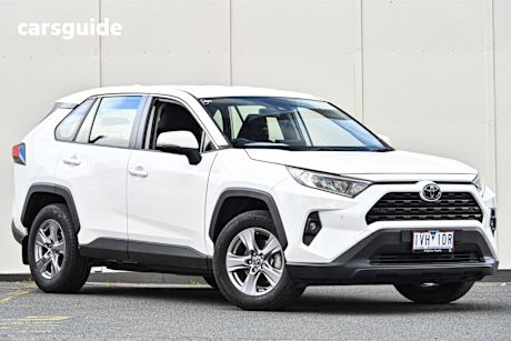 White 2022 Toyota RAV4 SUV GX F