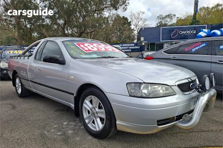 Silver 2005 Ford Falcon Ute Ute Tray XL R