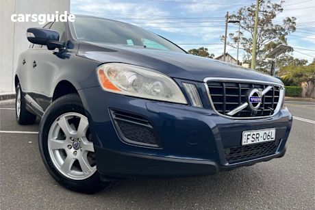 Blue 2012 Volvo XC60 Wagon 3.2 Teknik