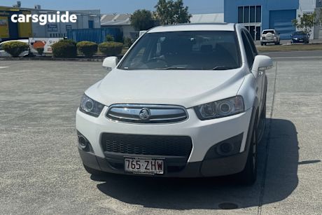 White 2012 Holden Captiva Wagon 7 Sx (Fwd)