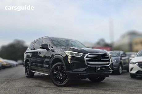 Black 2019 LDV D90 Wagon Executive (4Wd) Terrain Select