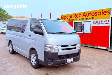 Silver 2019 Toyota HiAce Van Dx