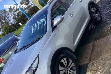 Silver 2011 Kia Sportage Wagon Platinum (Awd)