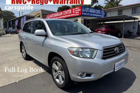 Silver 2007 Toyota Kluger Wagon Kx-S (Fwd)
