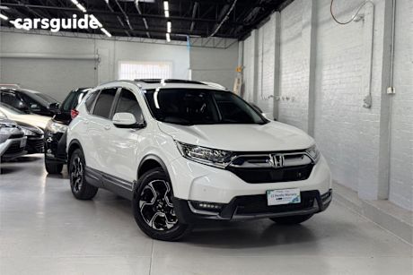 White 2017 Honda CR-V Wagon Vti-Lx (Awd)