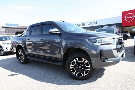 Grey 2020 Toyota Hilux Double Cab Pick Up Sr5 (4X4)