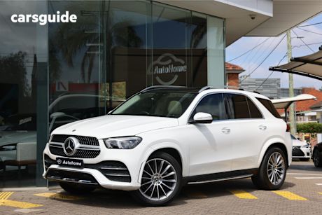 White 2021 Mercedes-Benz GLE-Class SUV GLE400 D 4WD