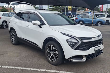 White 2022 Kia Sportage Wagon Sx (Awd)