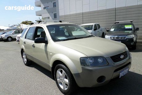 Gold 2006 Ford Territory Wagon Tx (Rwd)