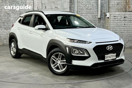 White 2018 Hyundai Kona Wagon Active