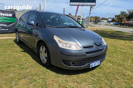Blue 2007 Citroen C4 Hatchback Sx 1.6 Hdi Egs
